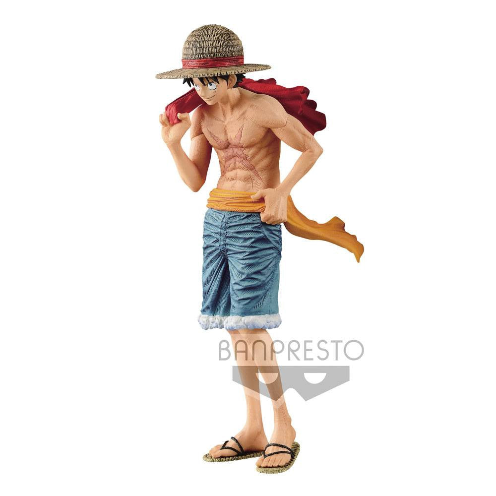 One Piece - Monkey D. Luffy Couverture du magazine One Piece du 20e anniversaire - Statue en PVC 22 cm