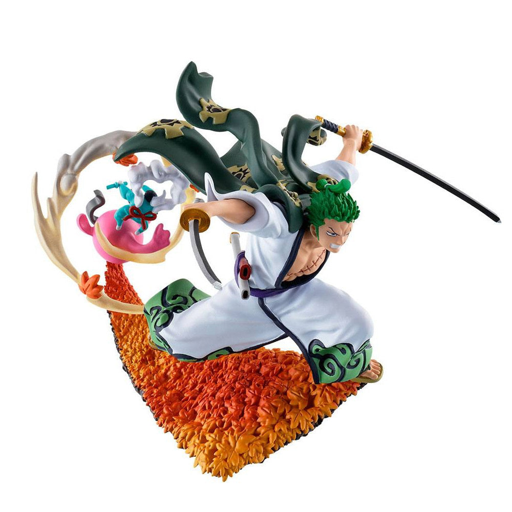 One Piece - Log Box Trading Figur 8 cm - Re: Geburt Wanokuni Vol. 3 Sortiment (Komplettsatz von 4)