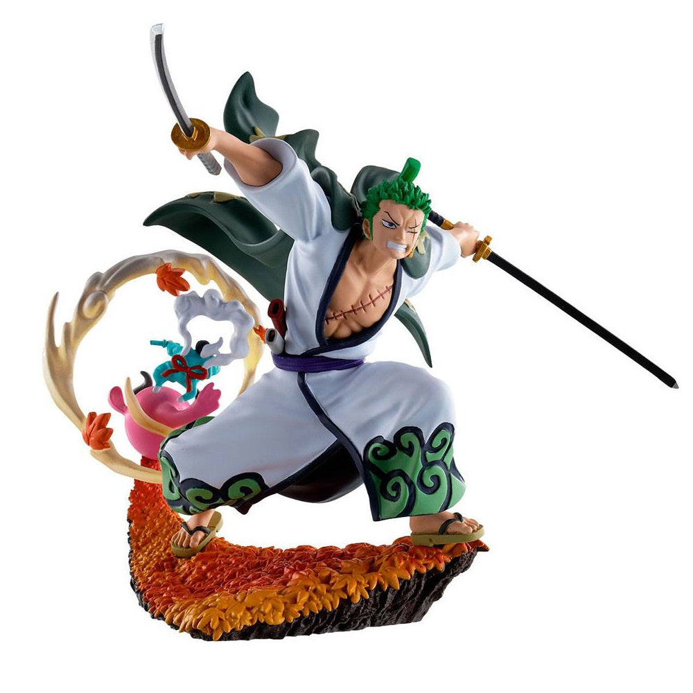 One Piece - Log Box Trading Figure 8 cm - Re: Geboorte Wanokuni Vol. 3 Assortiment (Volledige set van 4)