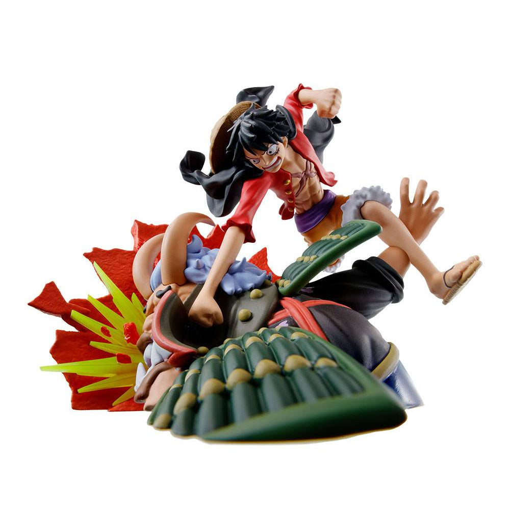 One Piece - Log Box Trading Figure 8 cm - Re : Birth Wanokuni Vol. 3 Assortiment ( Série complète de 4 )