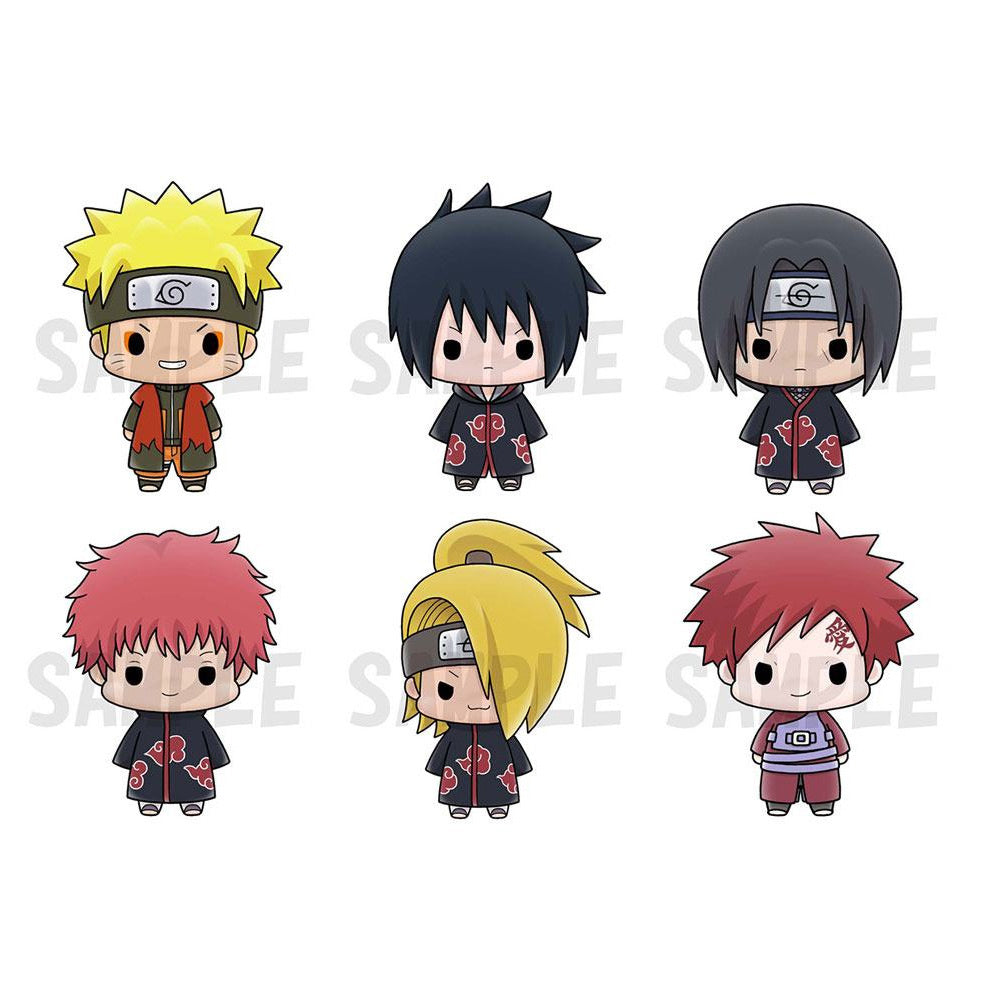 Naruto Shippuden - Chokorin Mascotte Serie Trading Figuurtjes 6-Pack Vol. 2 5cm