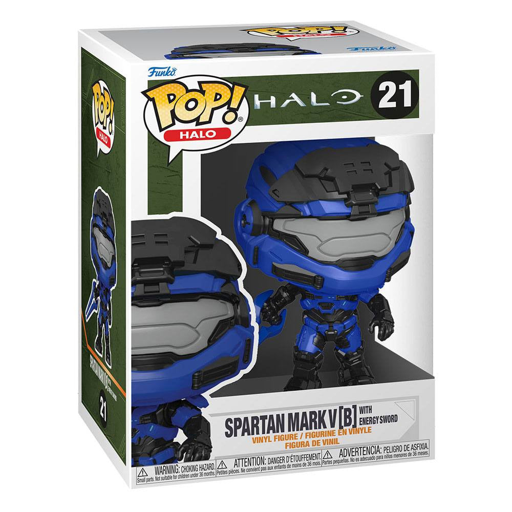 HALO POP - Spartan Mark V [B] with Energy sword 9 cm