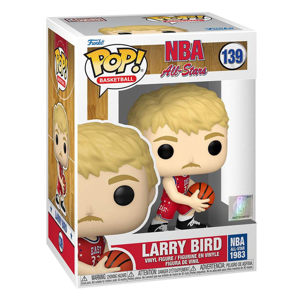 NBA Legends POP - Larry Bird (Red All Star Uni 1983) - Basketball Vinyl 9 cm