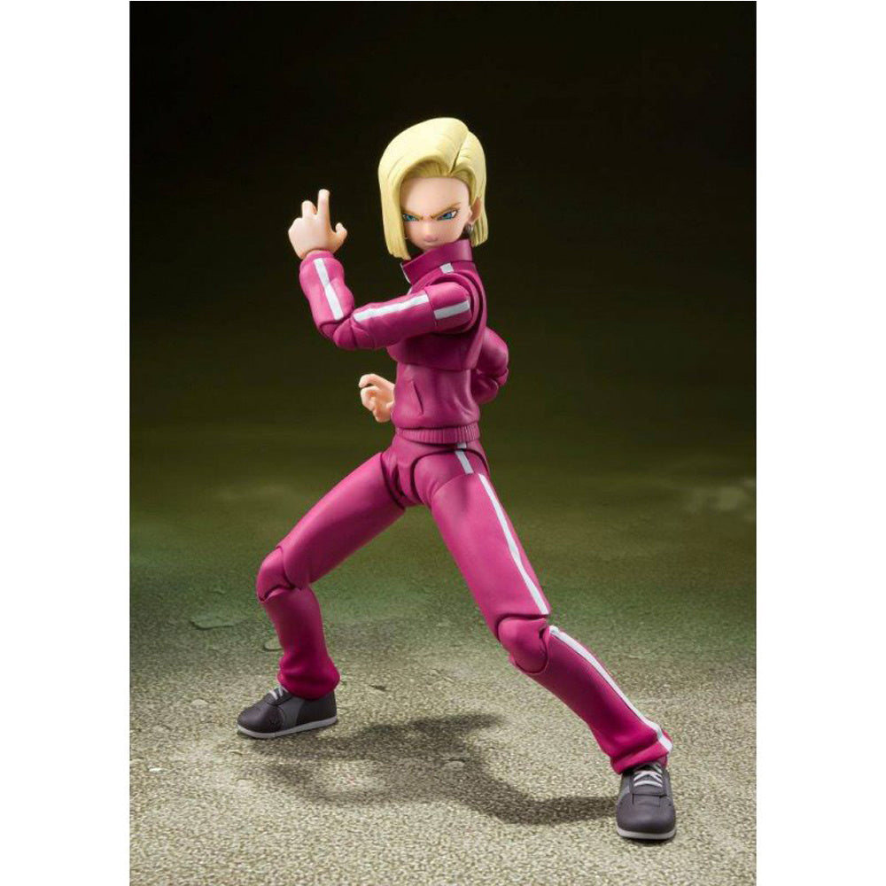 Dragon Ball Super - Android 18 (Universe Survival Saga) - S.H. Figuarts Action Figur - 14 cm