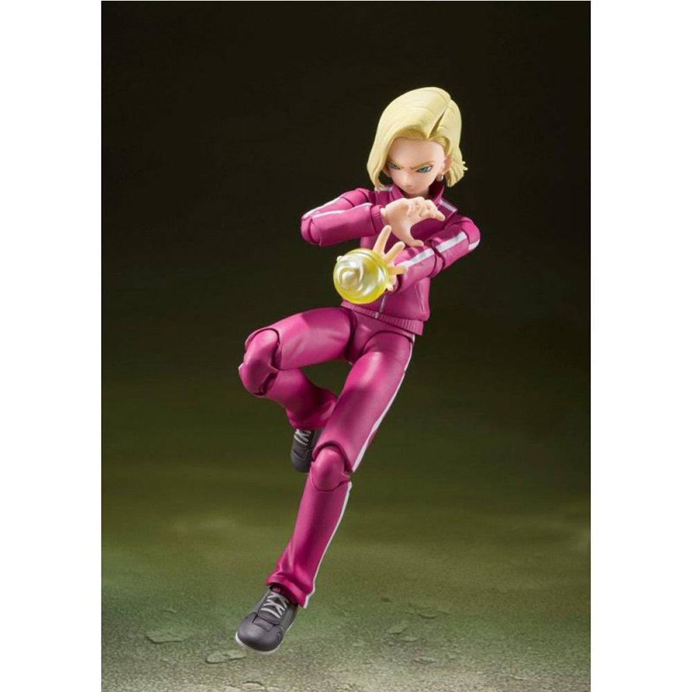 Dragon Ball Super - Android 18 (Universe Survival Saga) - S.H. Figuarts Actiefiguur - 14 cm