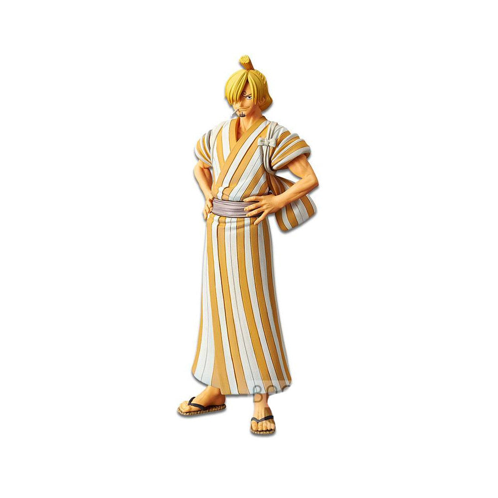 One Piece - Sanji (Wano Kuni) - DXF Grandline Men PVC Figurine 17 cm