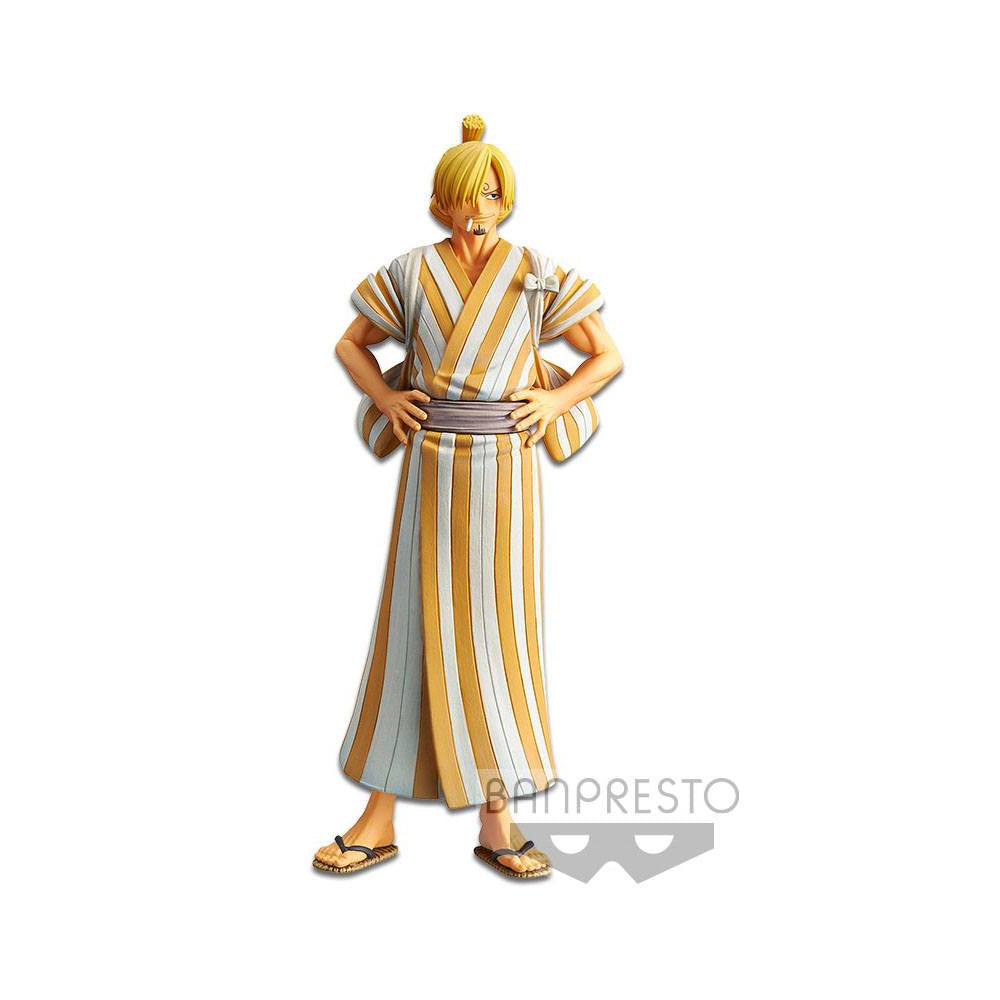 One Piece - Sanji (Wano Kuni) - DXF Grandline Men PVC Figuur 17 cm