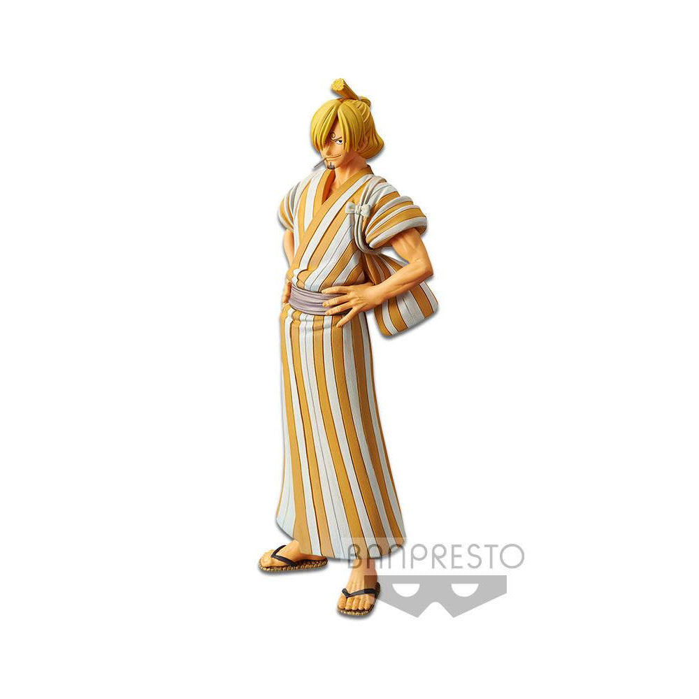 One Piece - Sanji (Wano Kuni) - DXF Grandline Men PVC Statue 17 cm