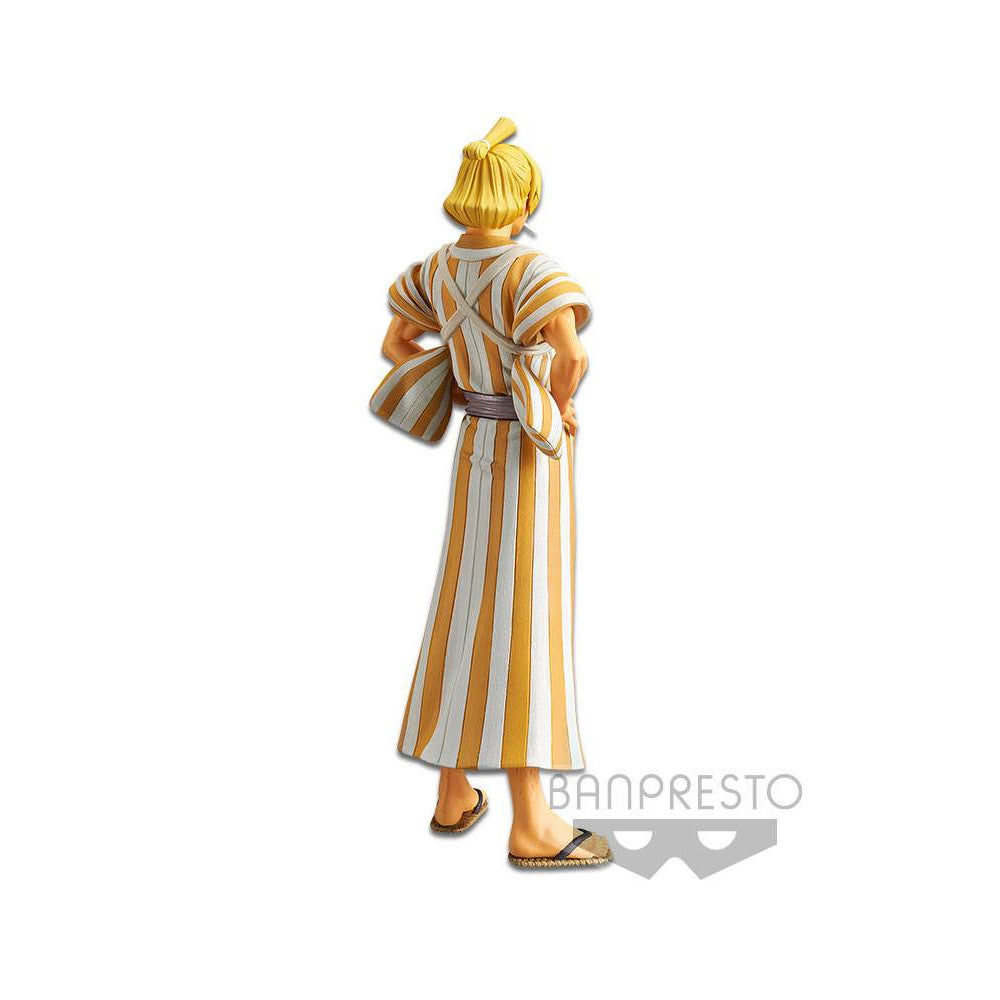 One Piece - Sanji (Wano Kuni) - DXF Grandline Men PVC Figurine 17 cm