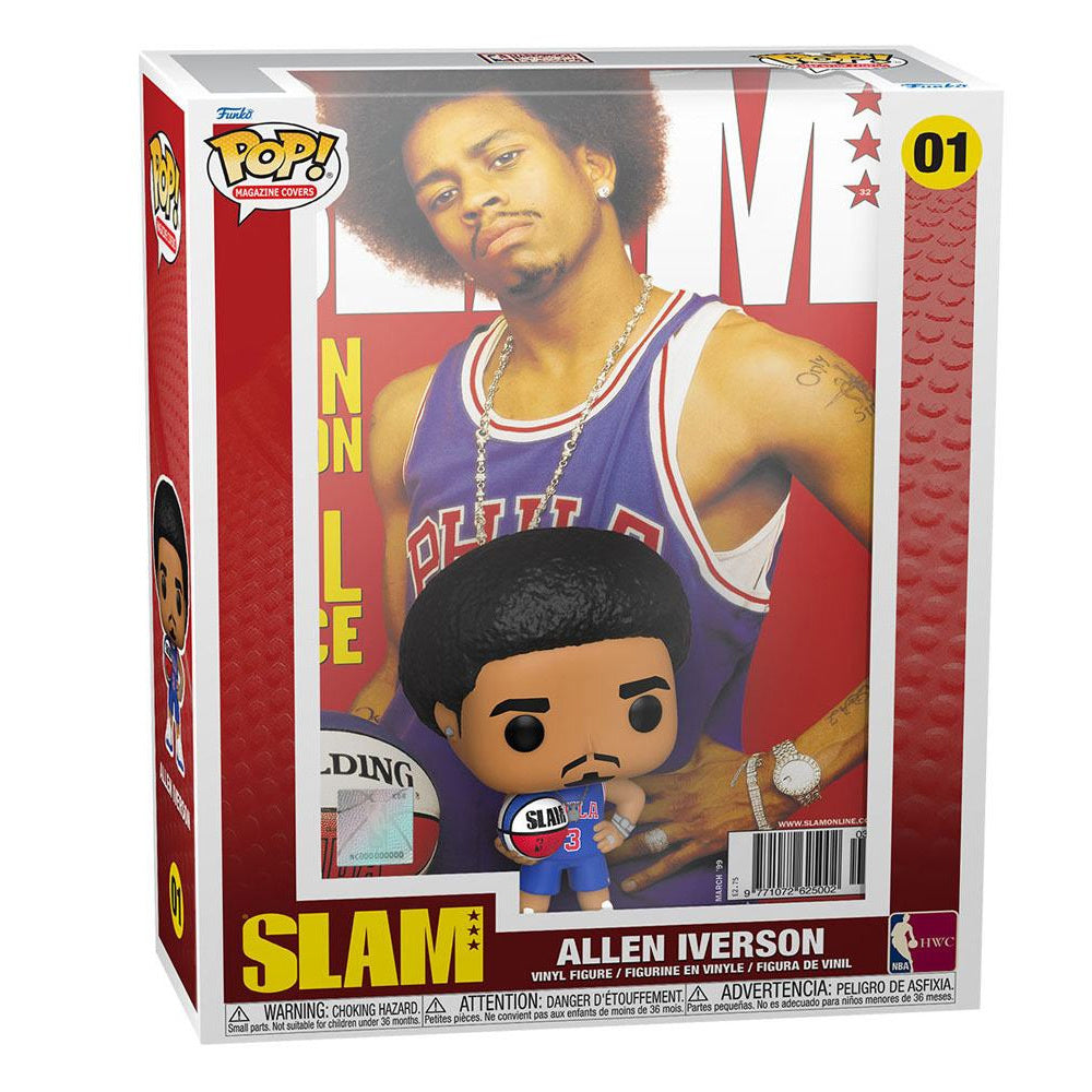 NBA Cover POP - Basketball - Allen Iverson (SLAM Magazin) 9 cm