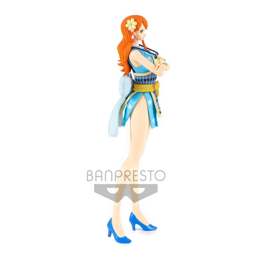 One Piece - Nami Wanokuni Style II Ver. B - Glitter & Glamours PVC Figur 25 cm