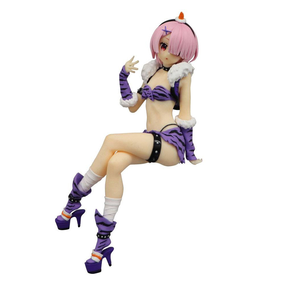 Re:Zero - Ram Demon Costume Another Color Ver. - Noodle Stopper PVC Statue 16 cm