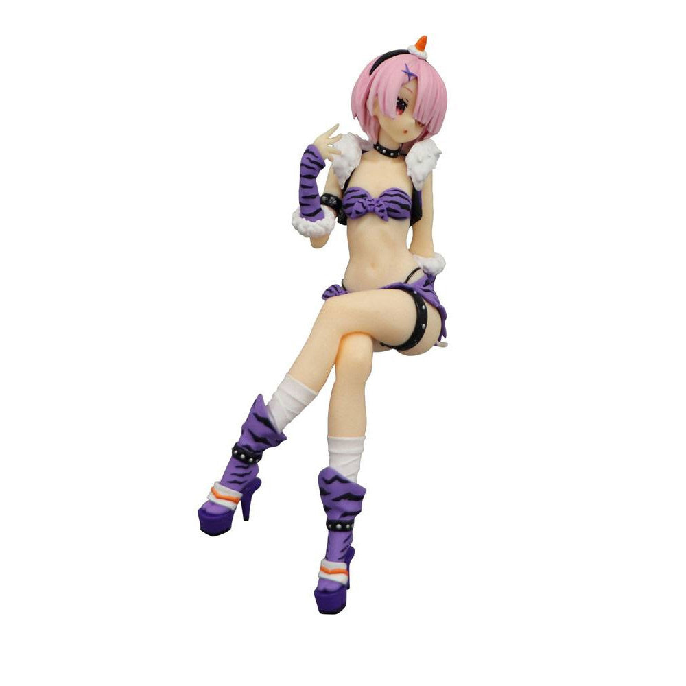 Re:Zero - Ram Demon Kostuum Andere Kleur Ver. - Noedel Stopper PVC Beeldje 16 cm