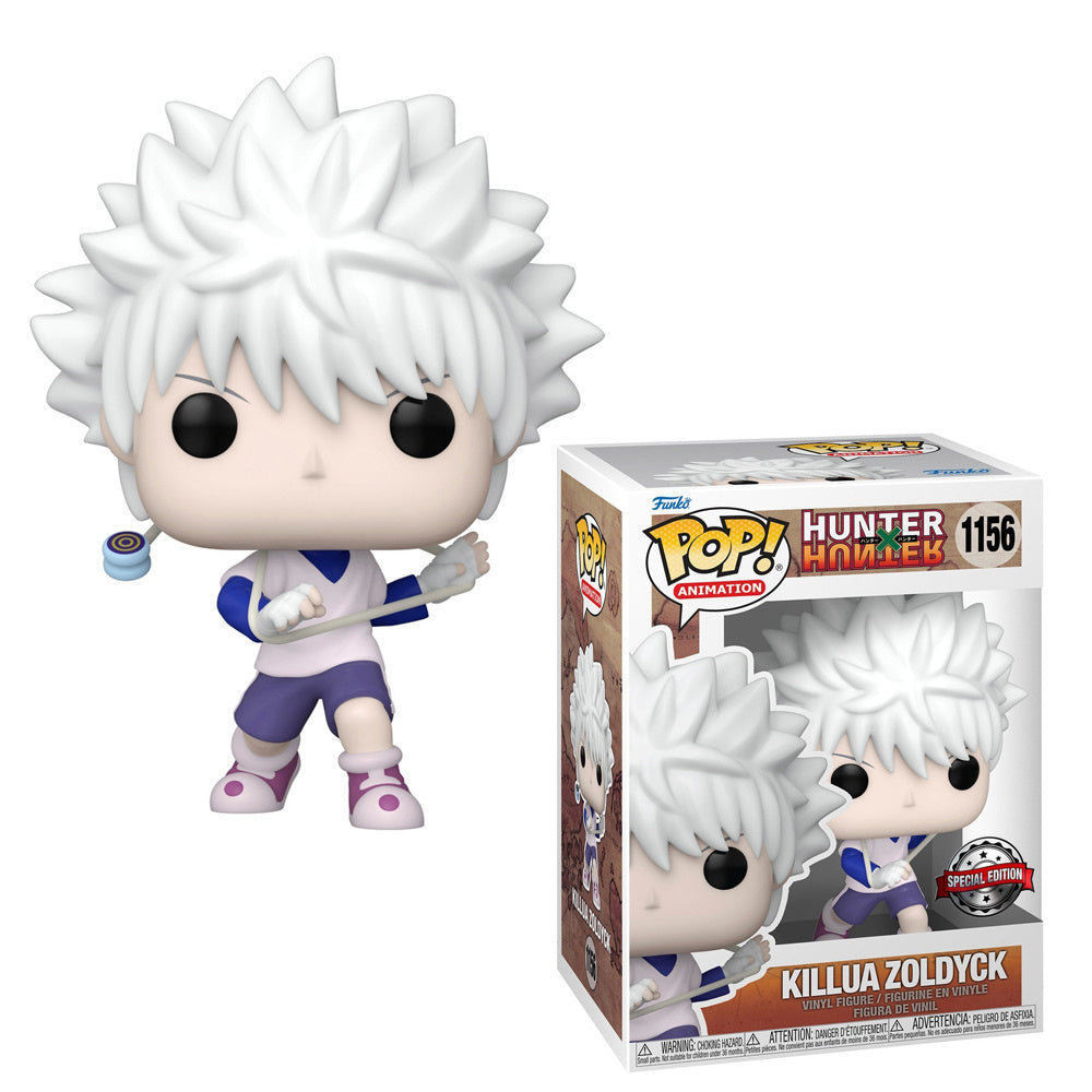 Hunter X Hunter POP - Killua Zoldyck with Yoyo - Exclusive 9 cm