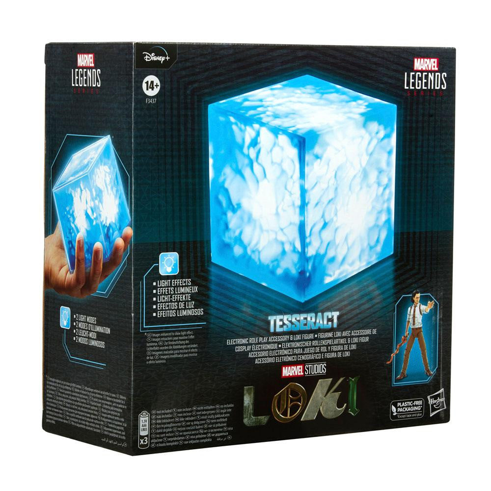 Loki - Marvel Legends - 1/1 Tesseract met Loki Actiefiguur - Elektronische Rollenspel Replica 15 cm