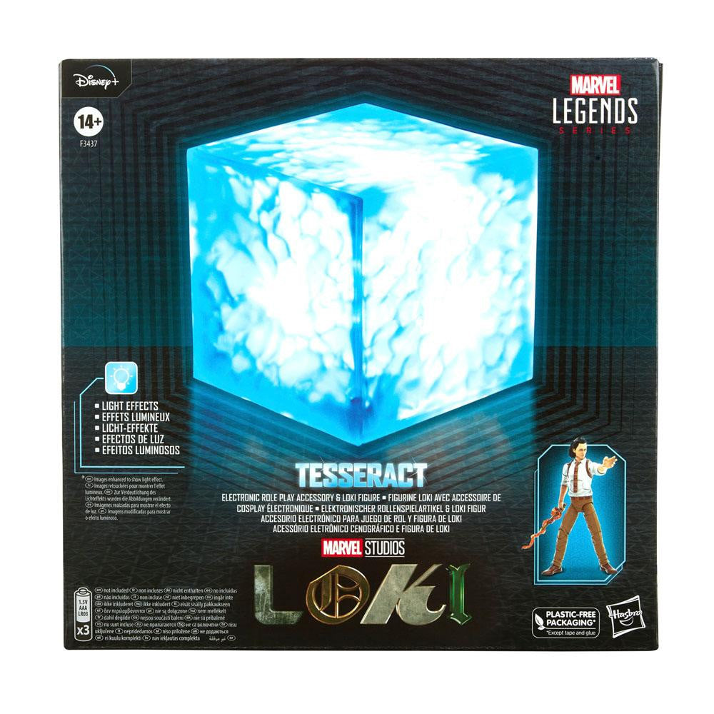 Loki - Marvel Legends - 1/1 Tesseract met Loki Actiefiguur - Elektronische Rollenspel Replica 15 cm