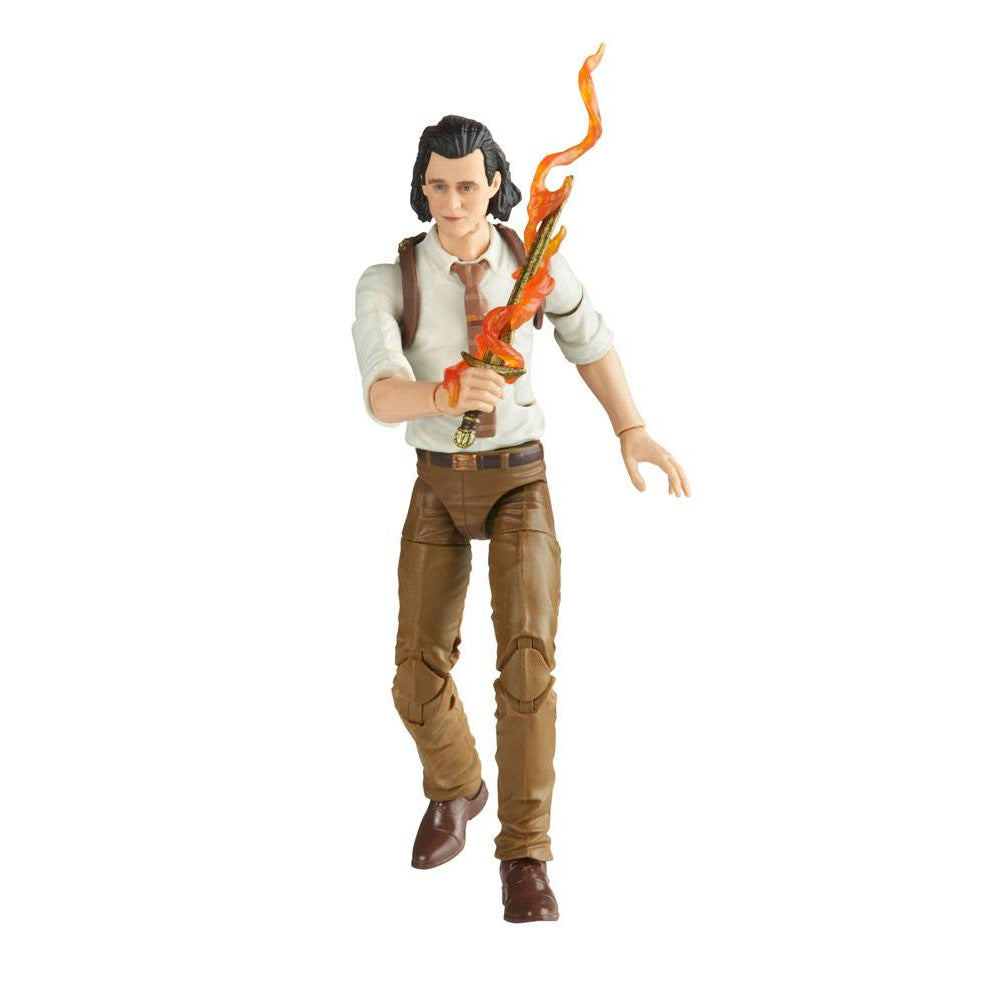 Loki - Marvel Legends - 1/1 Tesserakt mit Loki Actionfigur - Elektronisches Rollenspiel Replikat 15 cm