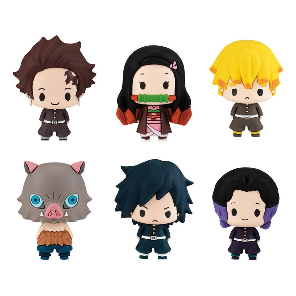 SURPRISE Blind Box (1 von 6) - Demon Slayer - Kimetsu no Yaiba - Chokorin Mascot Series Trading Figure 6-Pack 5 cm