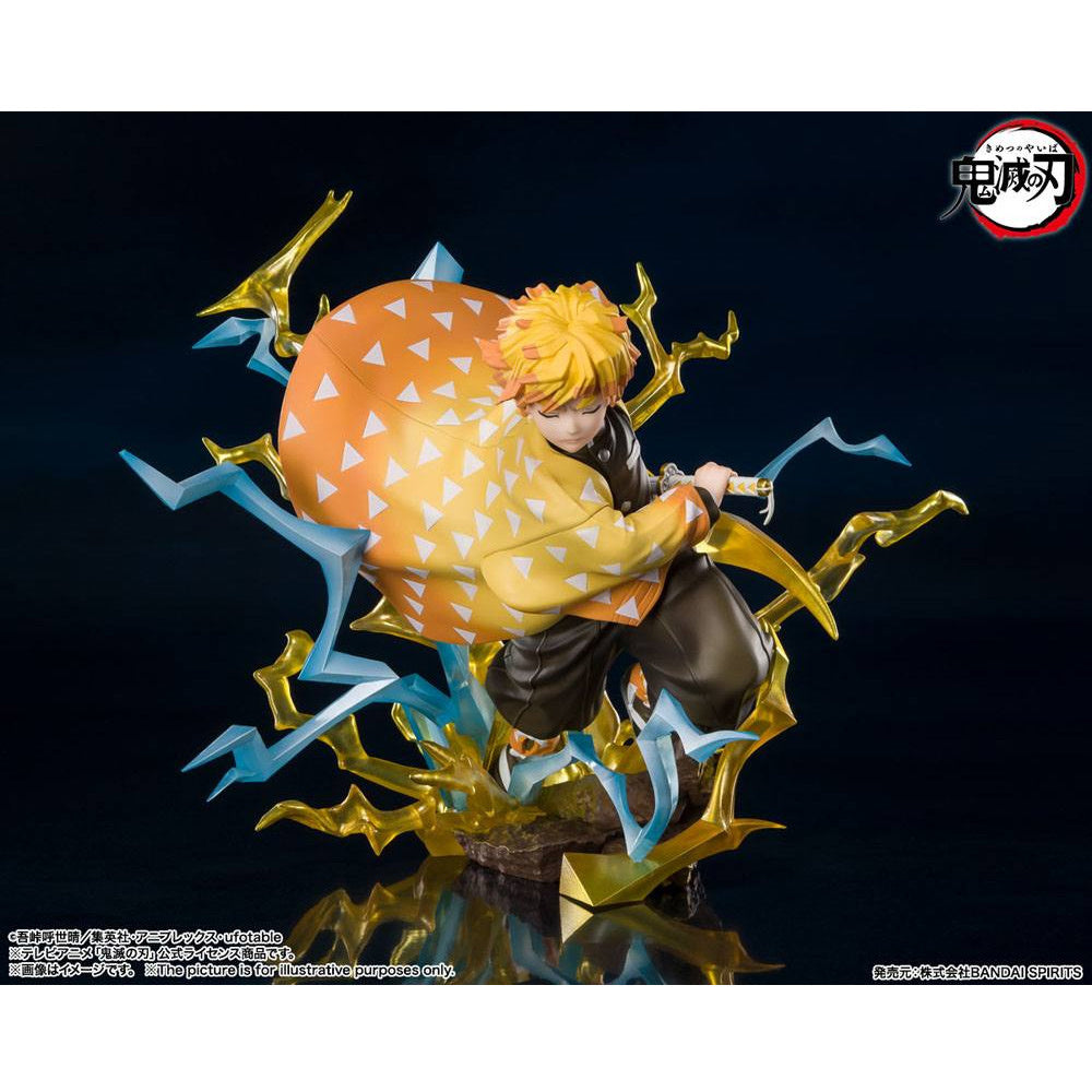 Demon Slayer - Kimetsu No Yaiba - Zenitsu Agatsuma Thunderclap and Flash - FiguartsZERO PVC Figur 15 cm