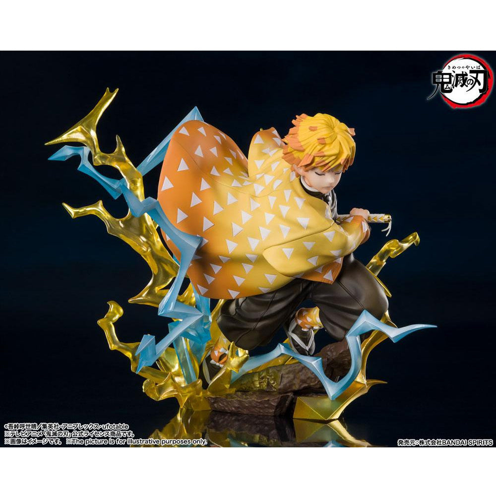 Demon Slayer - Kimetsu No Yaiba - Zenitsu Agatsuma Thunderclap and Flash - FiguartsZERO PVC Figur 15 cm