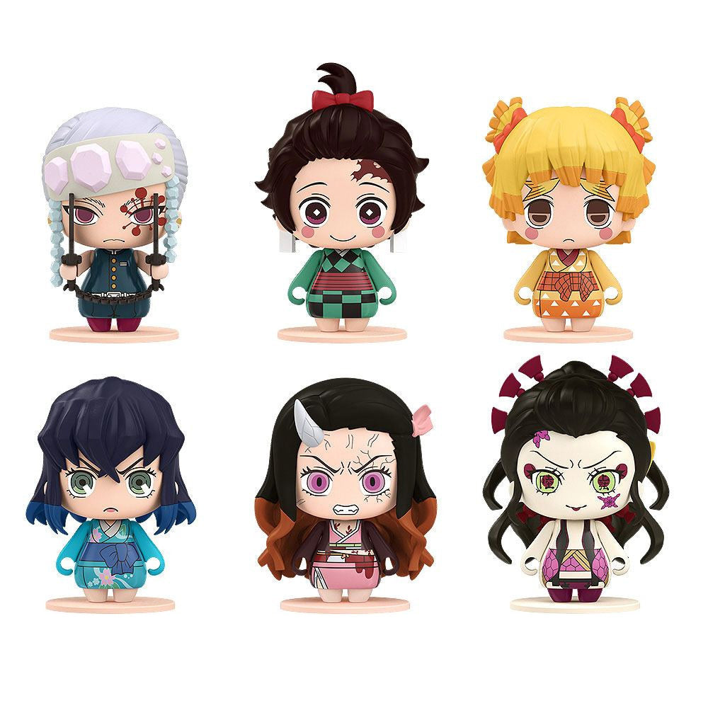 SURPRISE Blind Box (1 von 6) - Demon Slayer - Kimetsu no Yaiba - Pocket Maquette Mini Figuren 6-Pack #06 5 cm