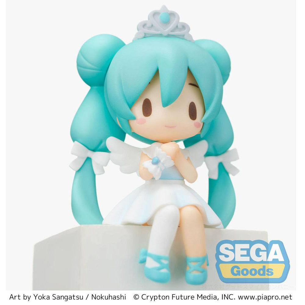 Hatsune Miku MP Perching Collection PVC Statue Hatsune Miku 15th Anniversary Ver. 7 cm