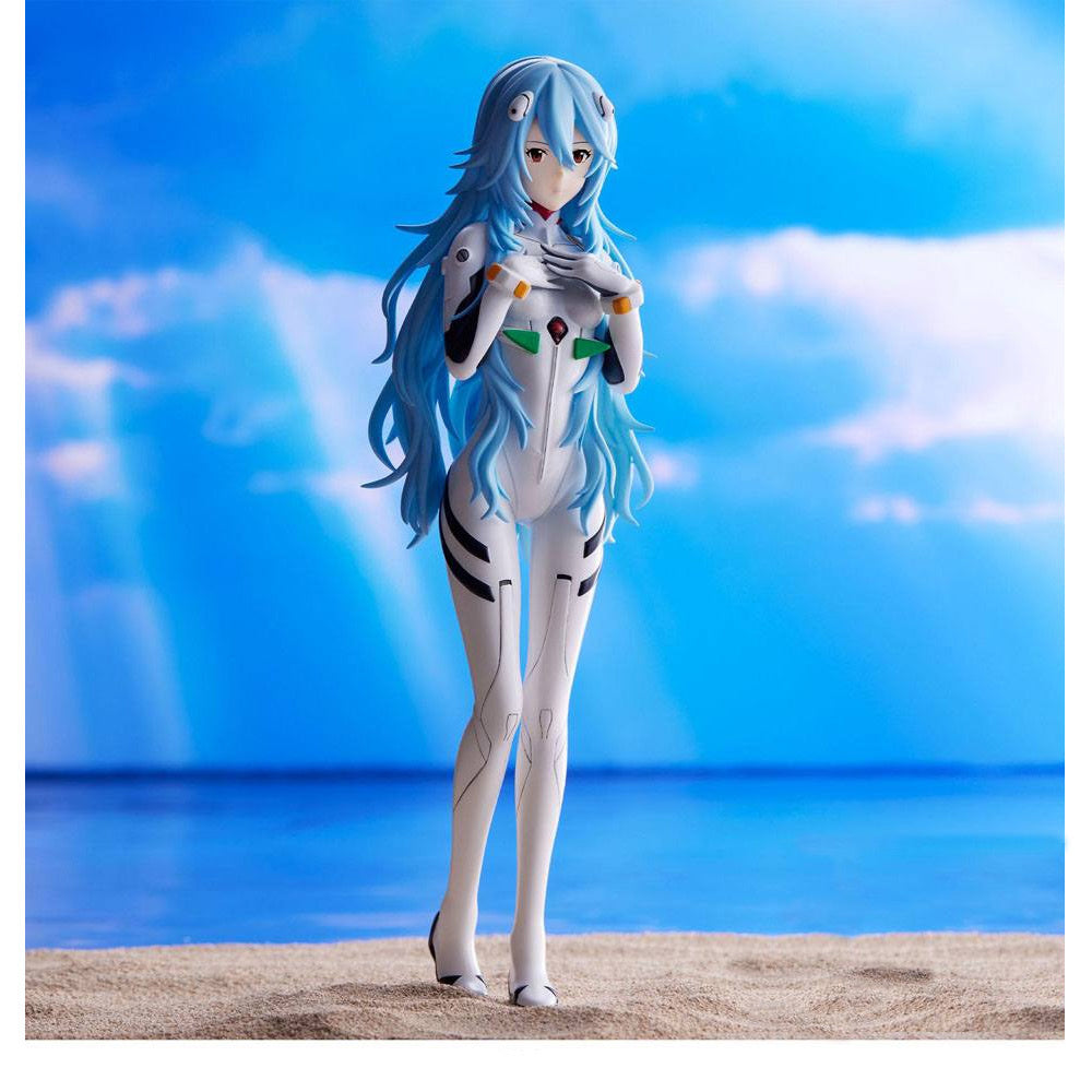 Evangelion: 3.0+1.0 Thrice Upon a Time - Rei Ayanami Long Hair Ver. - SPM PVC Figuur 21 cm