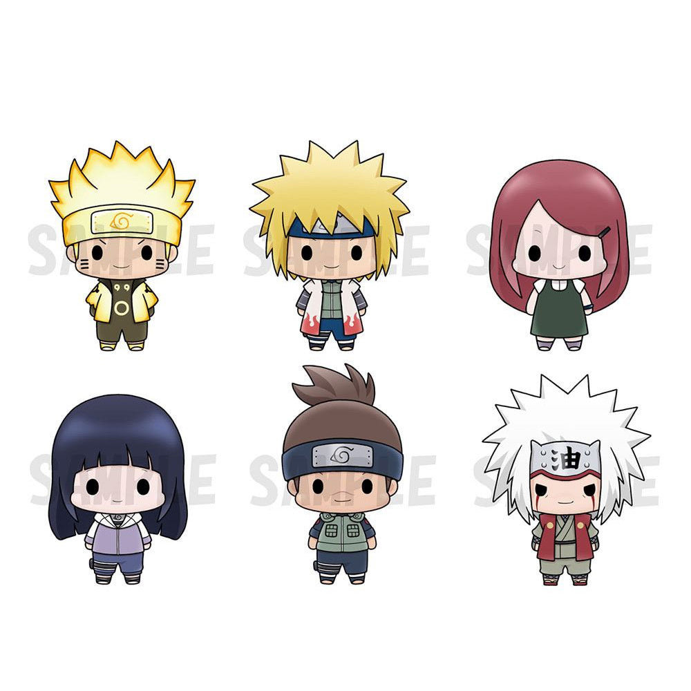 SURPRISE Blind Box (1 de 6) - Naruto Shippuden - Chokorin Mascot Séries de Trading Figurines 6-Pack Vol. 3 - 5cm