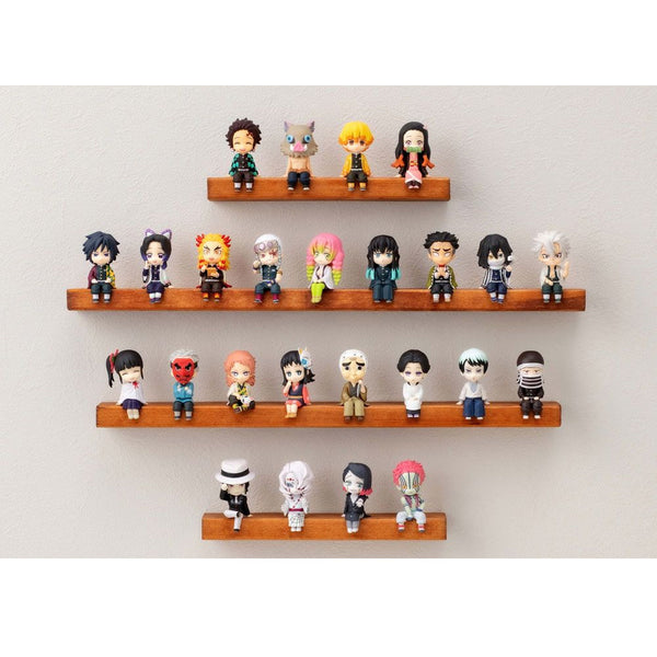 Demon Slayer - Kimetsu no Yaiba - Set de mini-figures Personnages assis 5 cm (25 pièces)