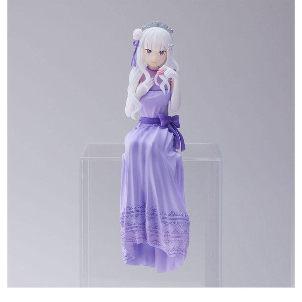 Re:Zero - Starting Life in Another World - Emilia (Dressed-Up Party) - Lost in Memories PM Perching PVC Statue 14 cm