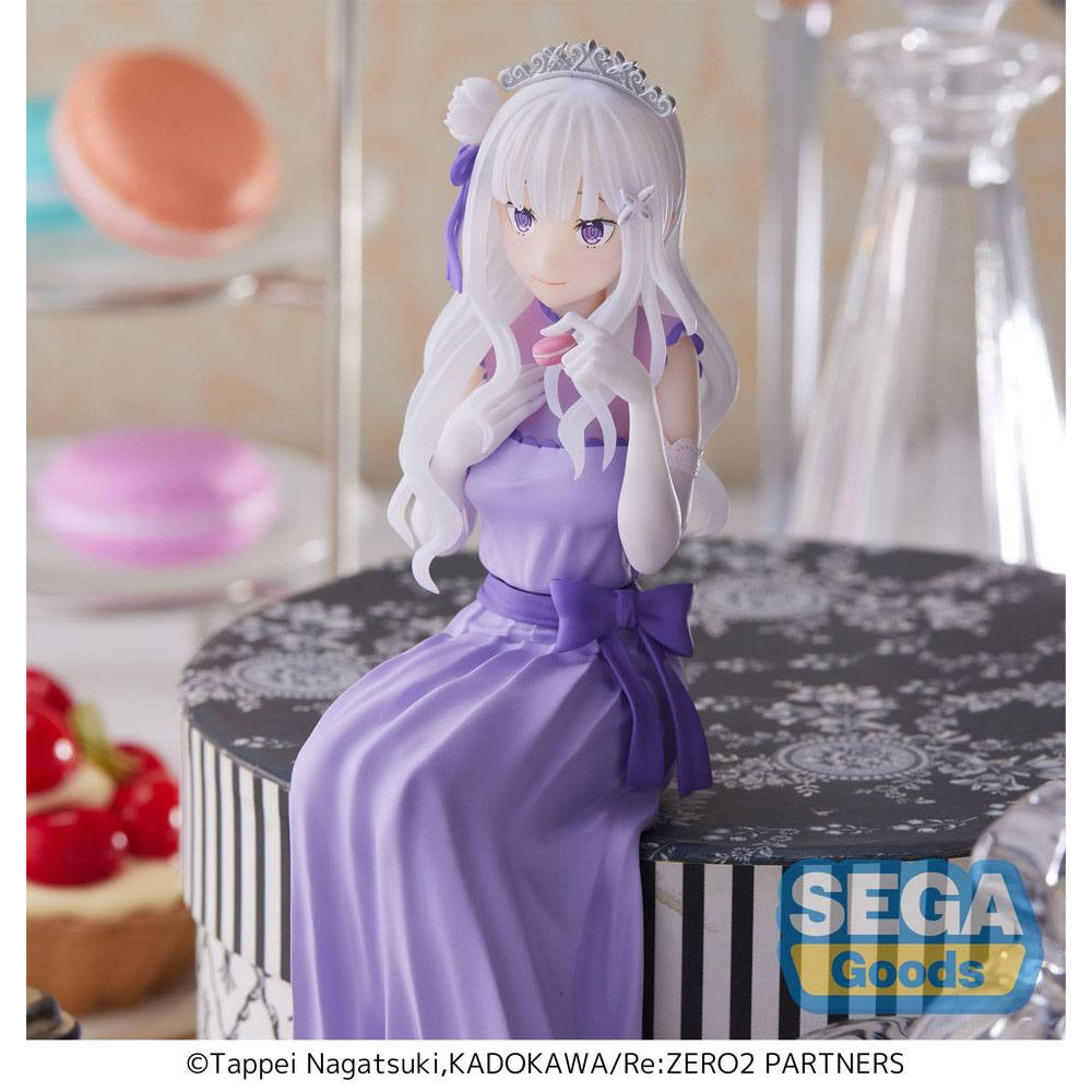 Re:Zero - Starting Life in Another World - Emilia (Dressed-Up Party) - Lost in Memories PM Perching PVC Statue 14 cm