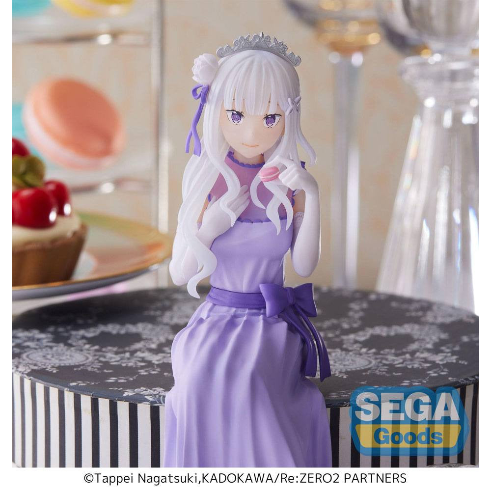 Re:Zero - Starting Life in Another World - Emilia (Dressed-Up Party) - Lost in Memories PM Perching PVC Figur 14 cm