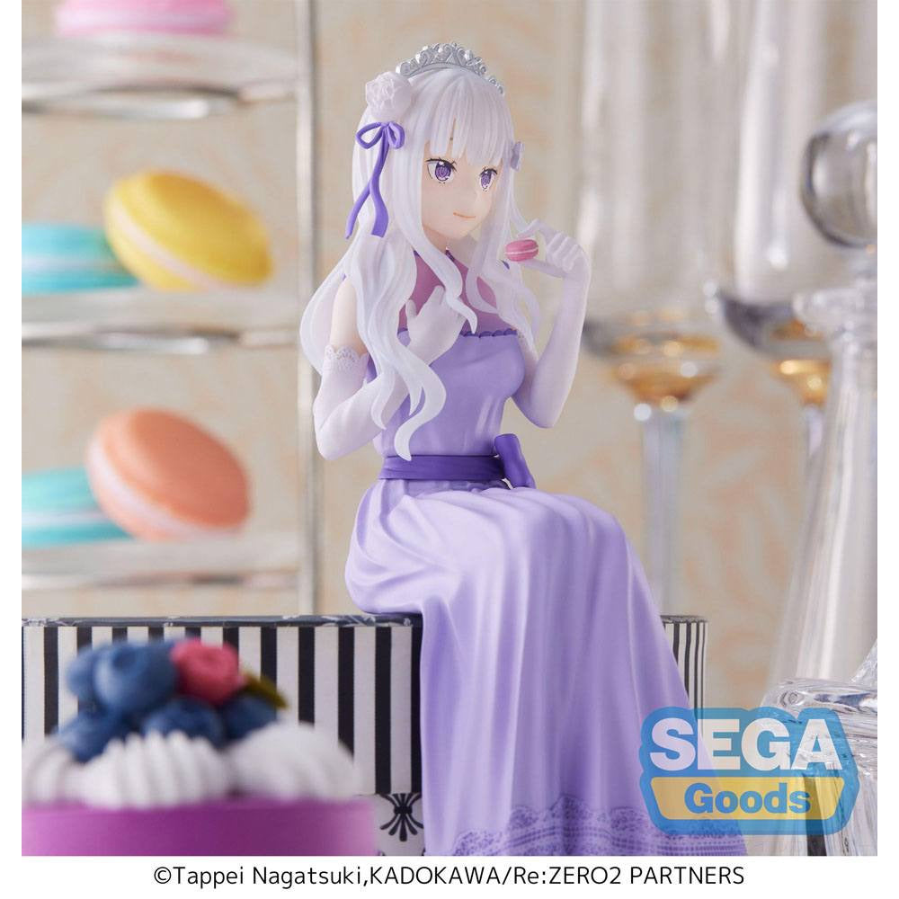 Re:Zero - Starting Life in Another World - Emilia (Dressed-Up Party) - Lost in Memories PM Perching PVC Figur 14 cm