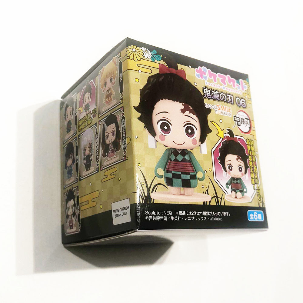 SURPRISE Blind Box (1 von 6) - Demon Slayer - Kimetsu no Yaiba - Pocket Maquette Mini Figuren 6-Pack #06 5 cm