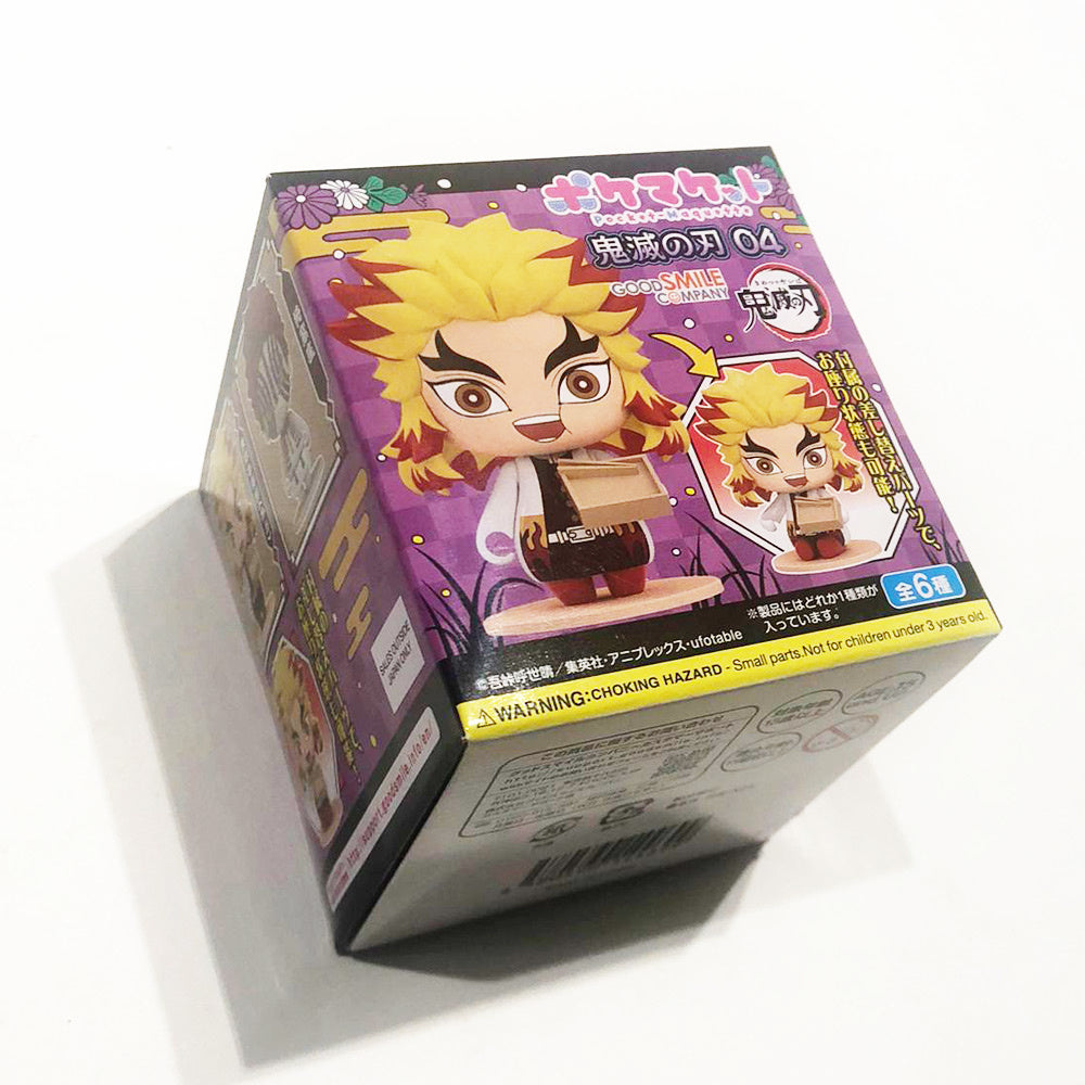 SURPRISE Blind Box (1 von 6) - Demon Slayer - Kimetsu no Yaiba - Pocket Maquette Mini Figuren 6-Pack #04 5 cm