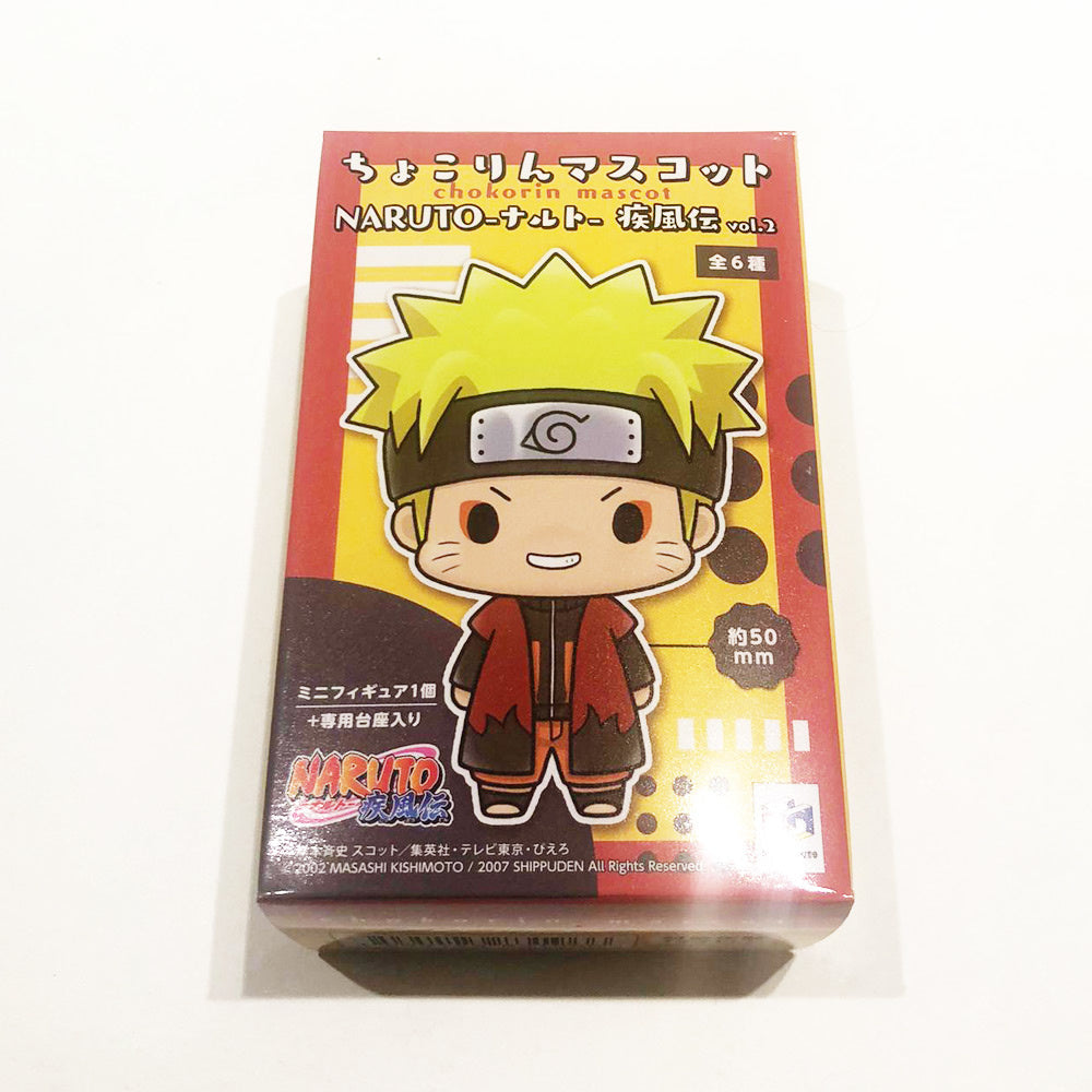 SURPRISE Blind Box (1 van 6) - Naruto Shippuden - Chokorin Mascotte Serie Trading Figuurtjes 6-Pack Vol. 2 5cm