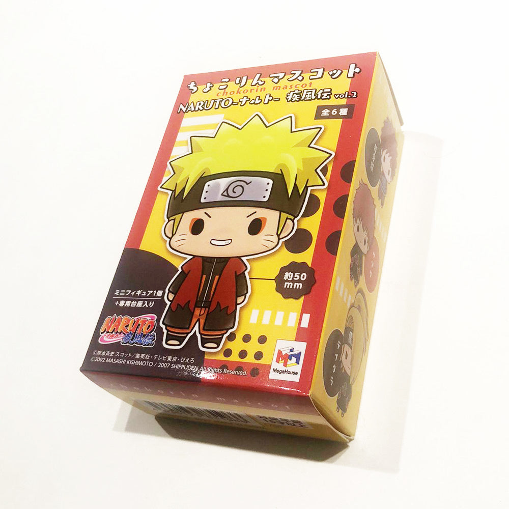 SURPRISE Blind Box (1 van 6) - Naruto Shippuden - Chokorin Mascotte Serie Trading Figuurtjes 6-Pack Vol. 2 5cm