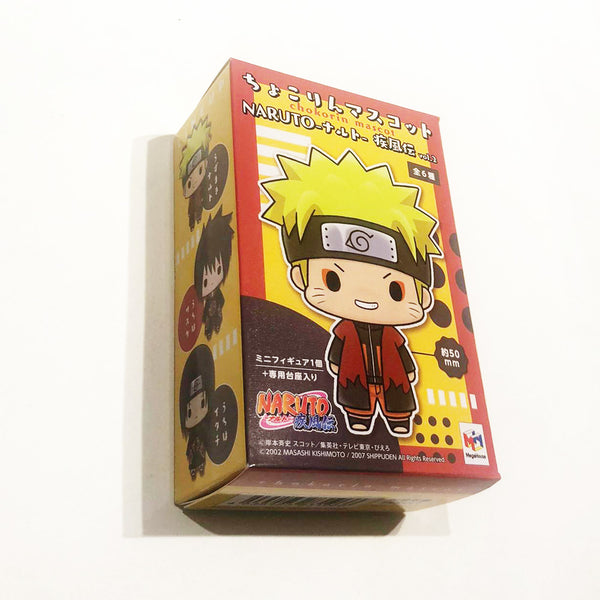 SURPRISE Blind Box (1 of 6) - Naruto Shippuden - Chokorin Mascot Series Trading Figure 6-Pack Vol. 2 5cm