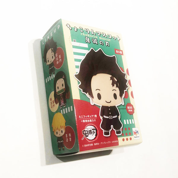 SURPRISE Blind Box (1 van 6) - Demon Slayer - Kimetsu no Yaiba - Chokorin Mascot Serie Trading Figuur 6-Pack 5 cm