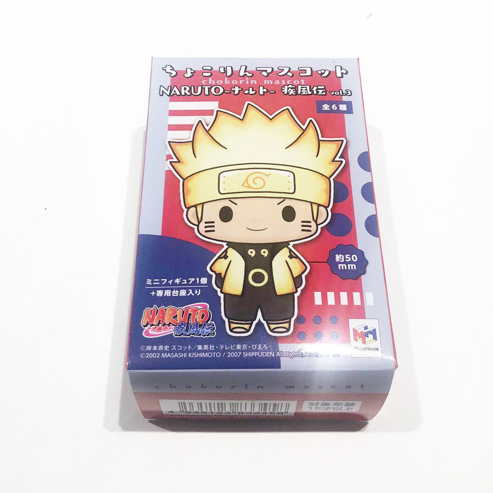 SURPRISE Blind Box (1 de 6) - Naruto Shippuden - Chokorin Mascot Séries de Trading Figurines 6-Pack Vol. 3 - 5cm