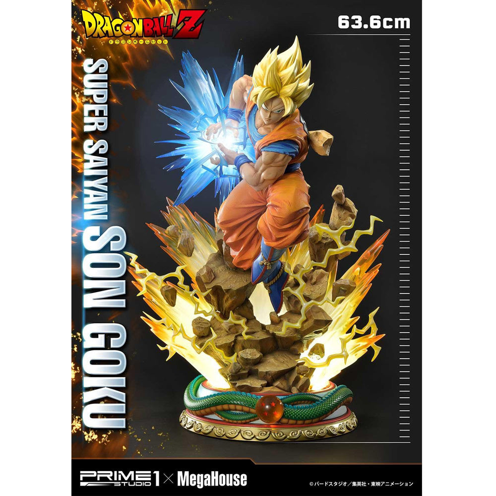 Dragon Ball Z - Super Saiyan Son Goku - 64cm - 1/4 Mega Premium Masterline