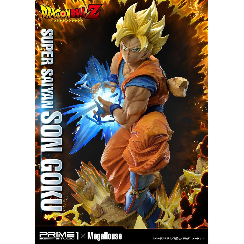 Dragon Ball Z - Super Saiyan Son Goku - 64cm - 1/4 Mega Premium Masterline