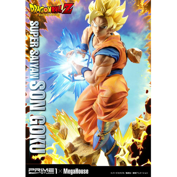 Dragon Ball Z - Super Saiyan Son Goku - 64cm - 1/4 Mega Premium Masterline