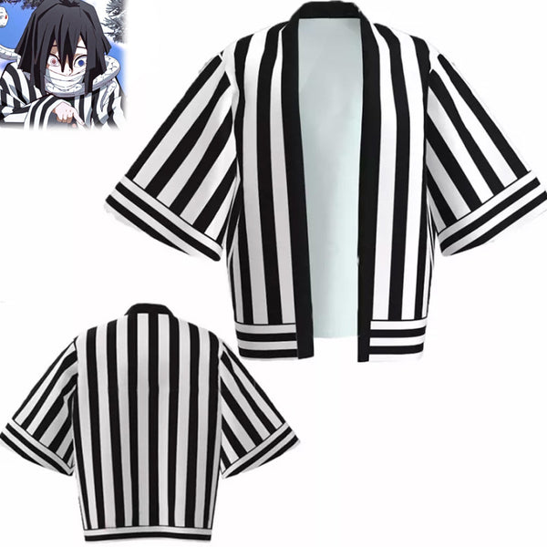 Demon Slayer - Kimetsu no Yaiba - Obanai Iguro Haori kimono Jacket - OG - Cosplay