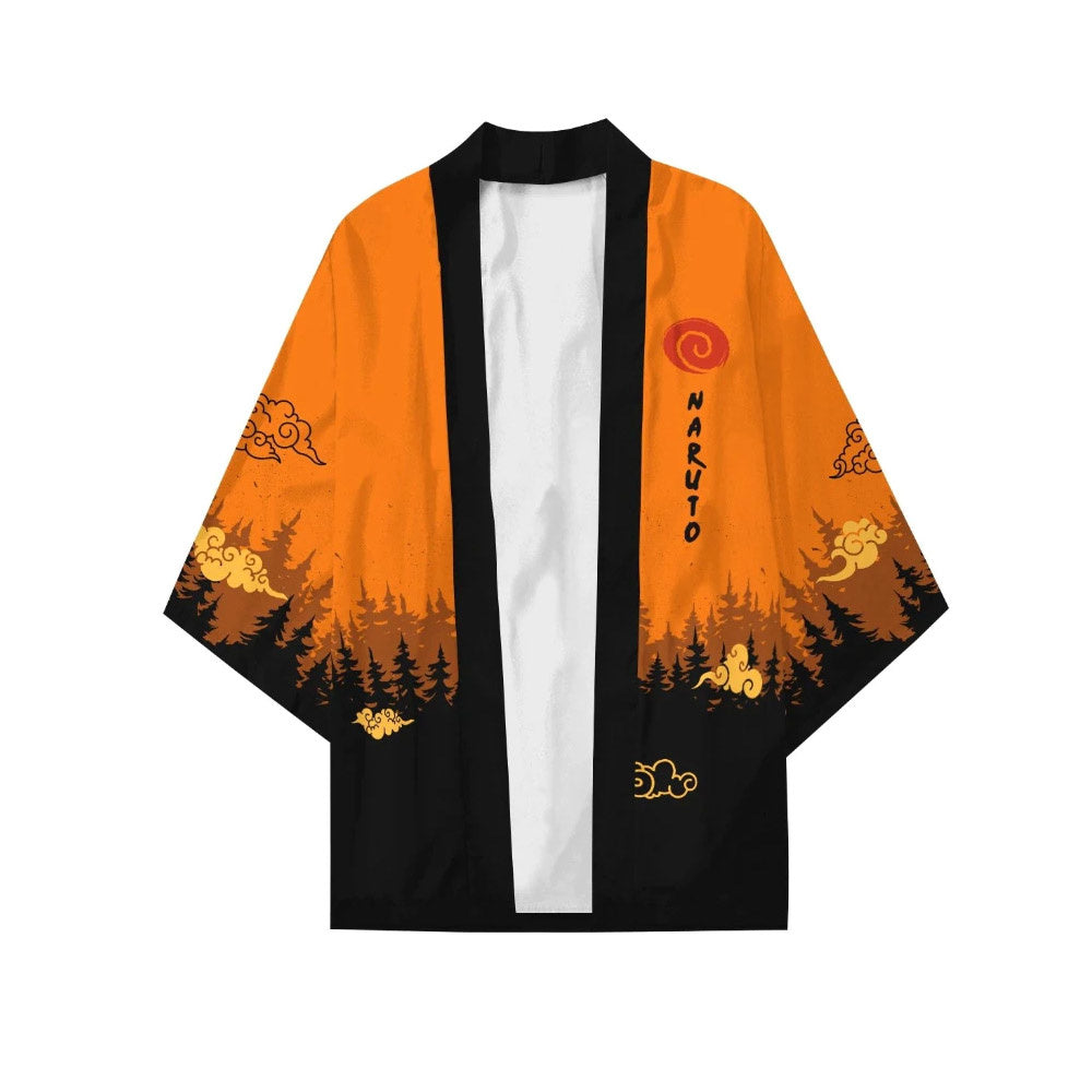 Naruto - Kurama Haori kimono Jacket - Roar - Cosplay