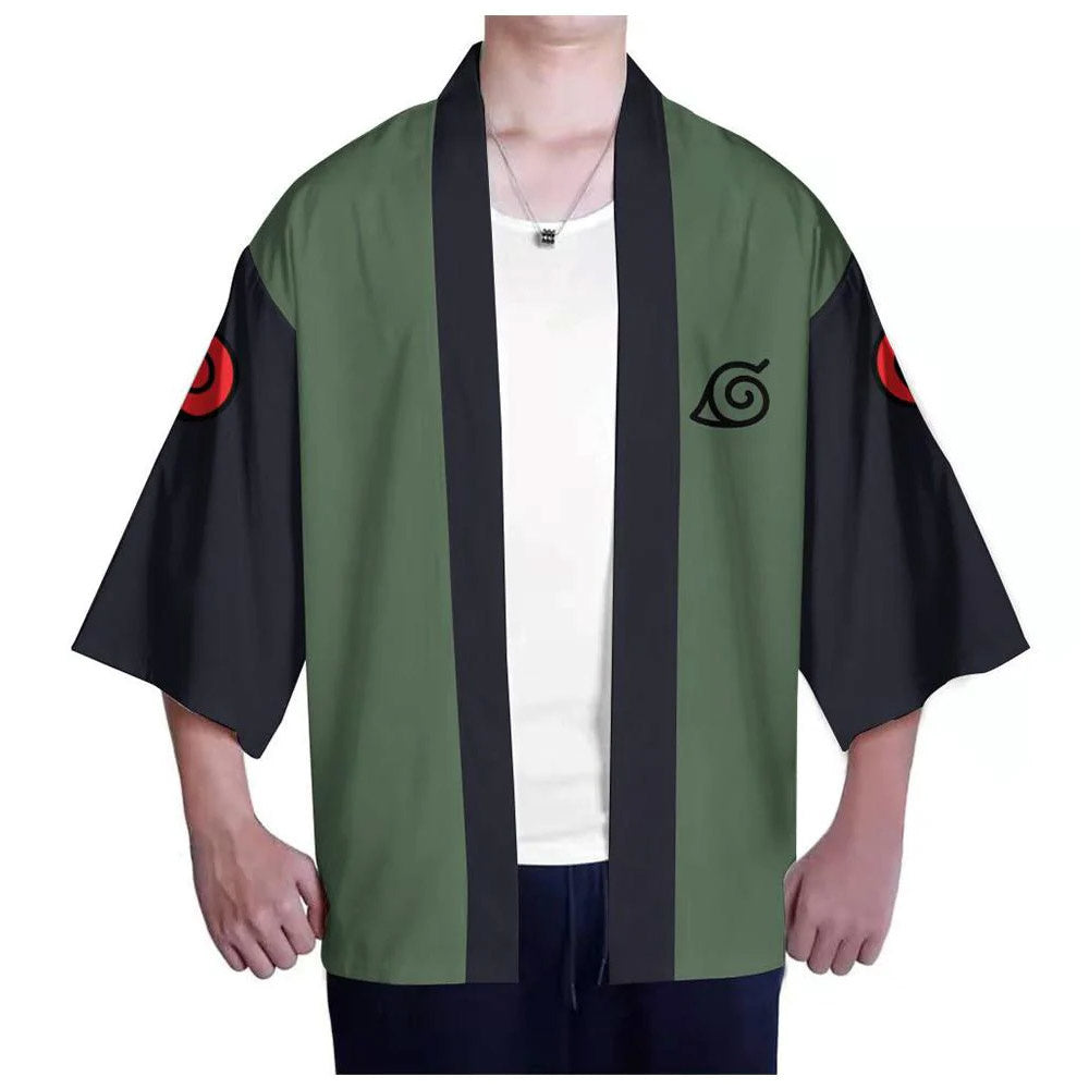 Naruto - Jounin Haori Veste kimono - Village de Konoha - Cosplay