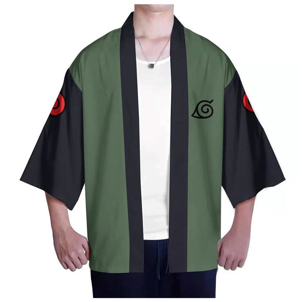 Naruto - Jounin Haori kimono Jacket - Konoha Village - Cosplay