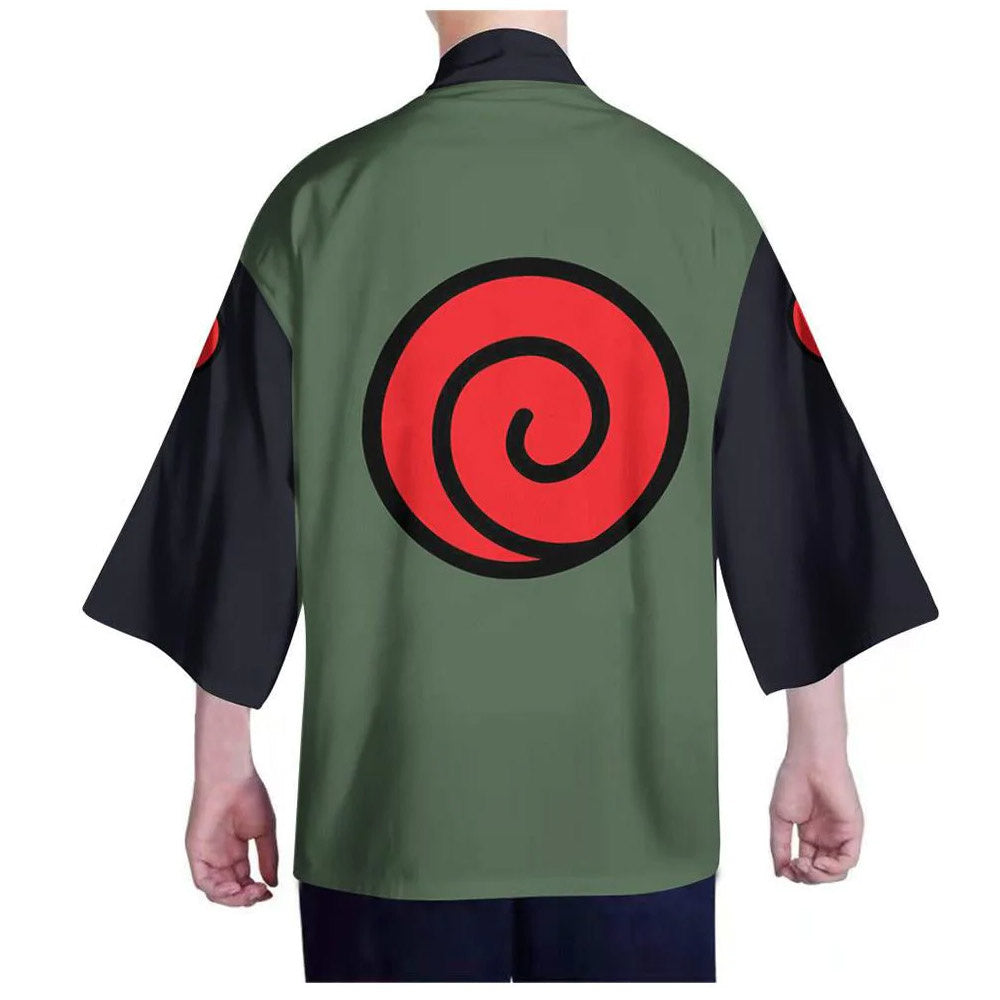 Naruto - Jounin Haori kimono Jacket - Konoha Village - Cosplay