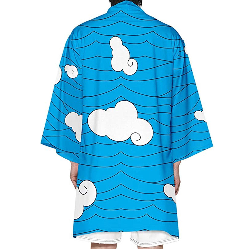 Demon Slayer - Kimetsu no Yaiba - Sakonji Haori kimono Jacket - LONG VERSION - Cosplay