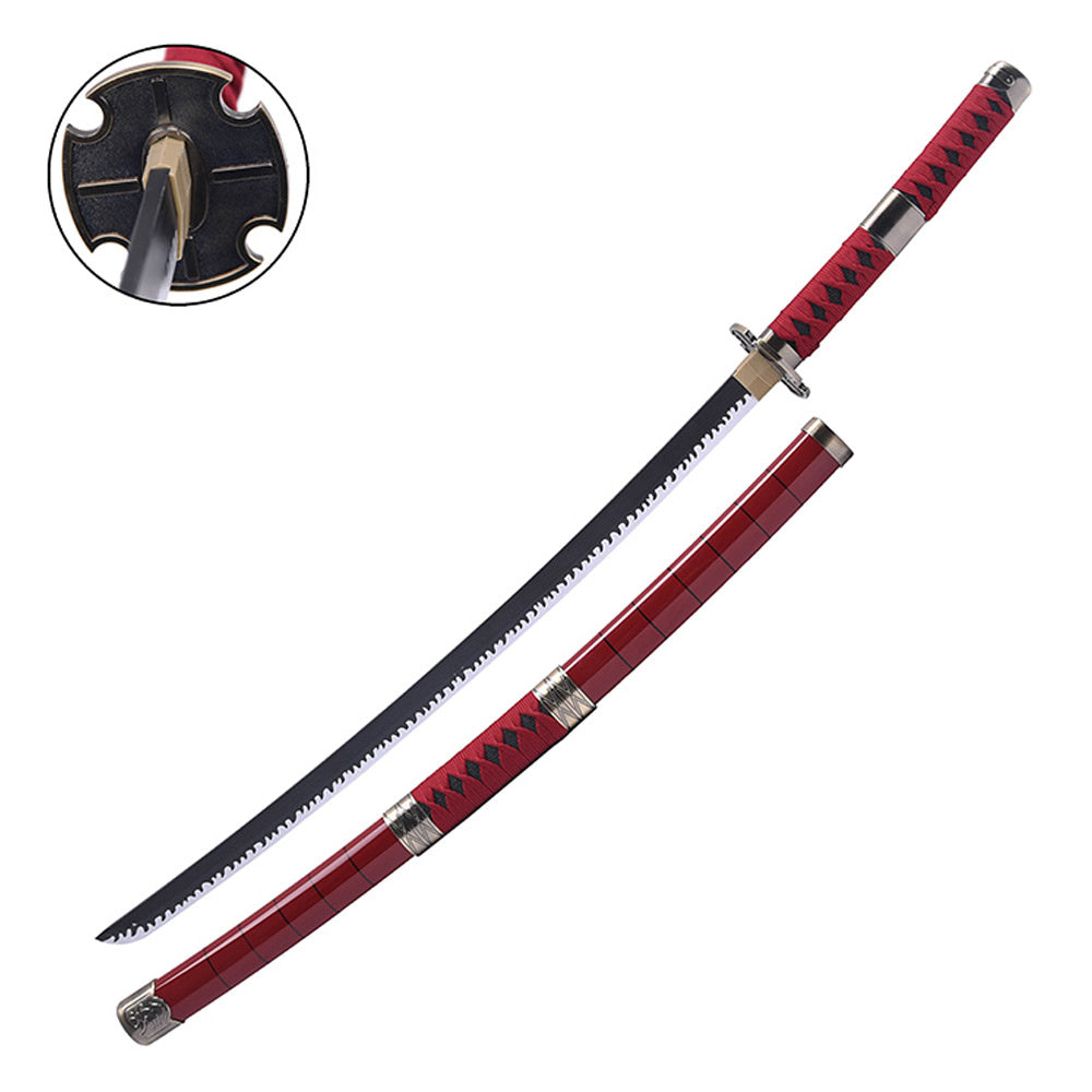 ONE PIECE - Katana von Roronoa Zoro - Sandai Kitetsu - HOLZ Klinge